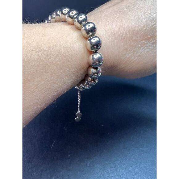 Ralph Lauren sterling silver bolo charm bracelet - Picture 8 of 14